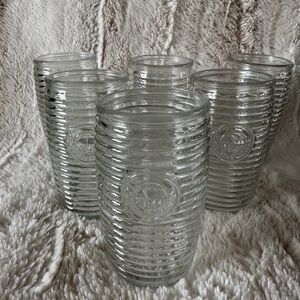 Set of 6  Rocco Officina Water Glasses.